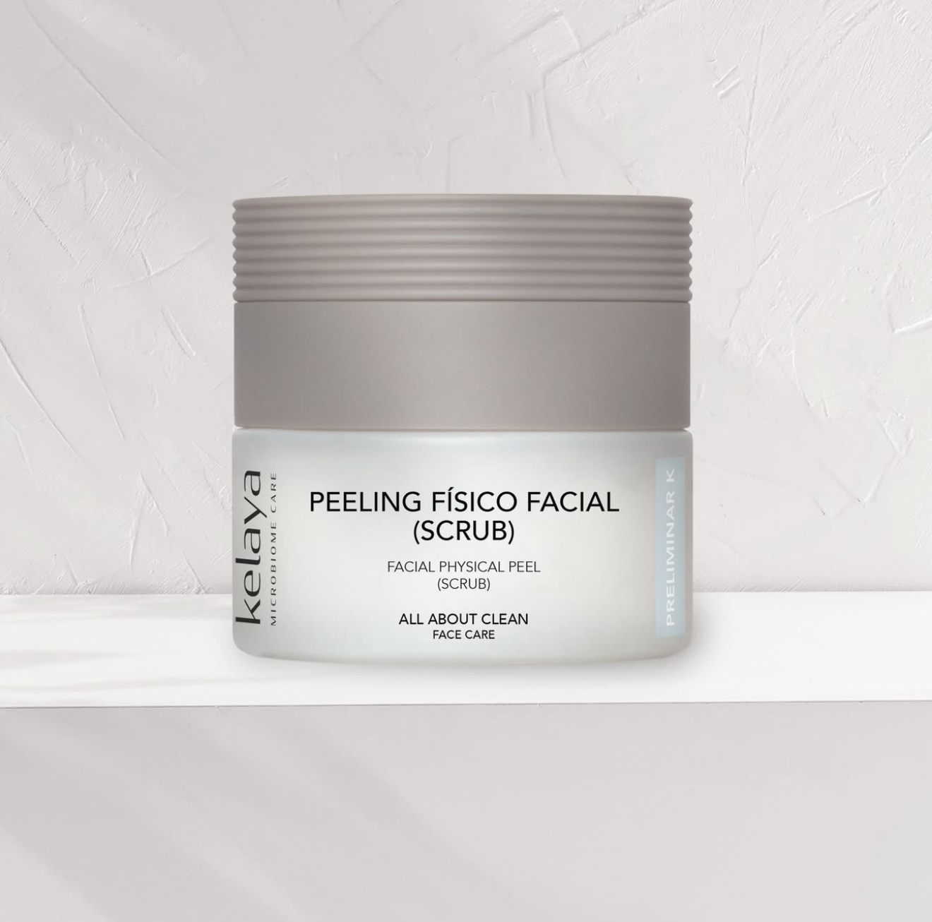 Kelaya PEELING FÍSICO FACIAL (SCRUB) | Elimina Células Muertas, Piel Suave y Tersa